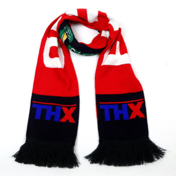 Best Quality Cheering Custom Made Scarf Kids Hat Gloves Scarf Set Custom with Custom Printing