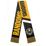 Wholesale Designer Scarves Acrylic Warm Knit Custom Printed Football Club Fan Scarves