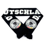 Free Sample Factory Direct Custom  Sport Team Football Fan Scarf Fashion Acrylic Knitted Scarves Football Club Scarf